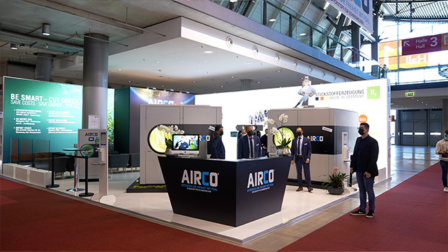 AIRCO SYSTEMS Messestand