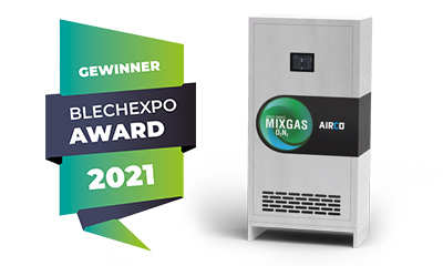 Mixgas - Gas Mixer - Blechexpo 2021 Award Winner